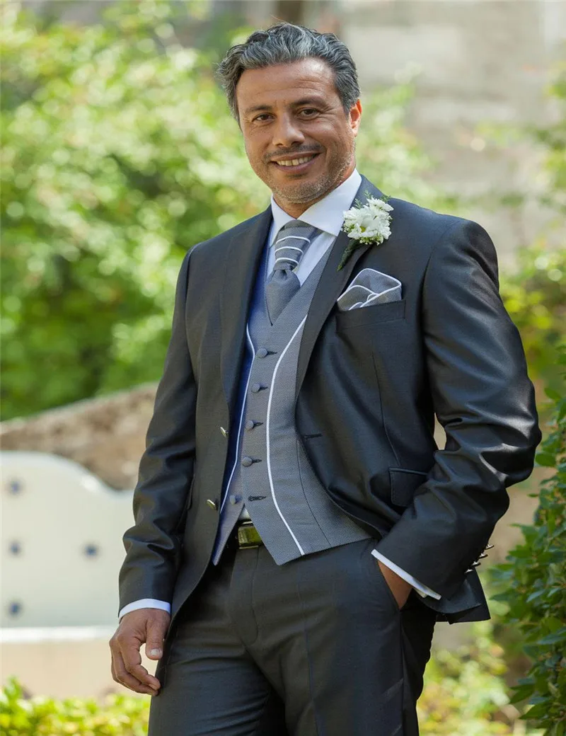 Высококачественный изготовленный на заказ мужской костюм для свадебной