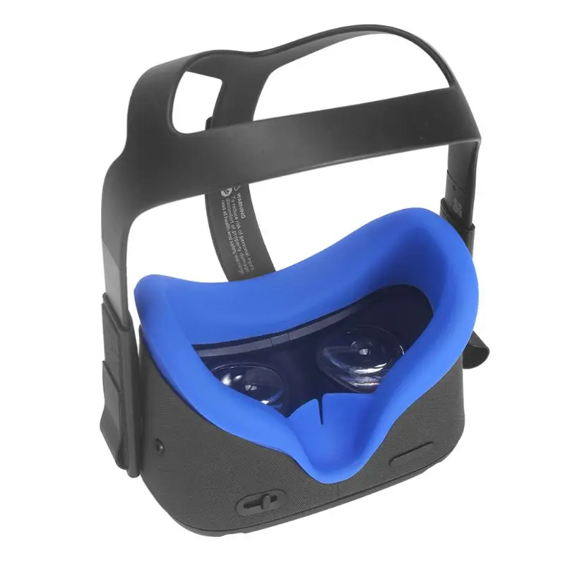 OOTDTY 1 шт. мягкий анти пот силиконовый чехол маска для глаз Oculus Quest VR очки