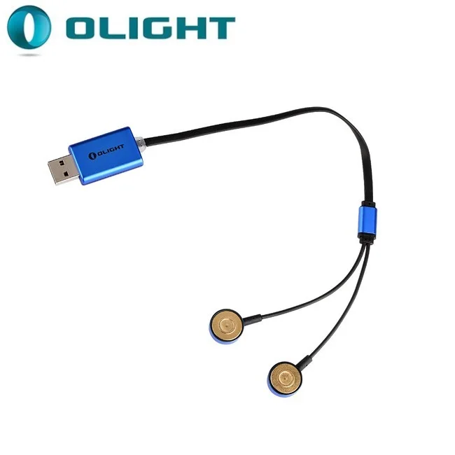 Olight UC магнитное зарядное устройство USB совместимо с литиевыми аккумуляторами с номинальным напряжением от 3,6 В до 3,7 в. Никель-металл-гидридного аккумулятора