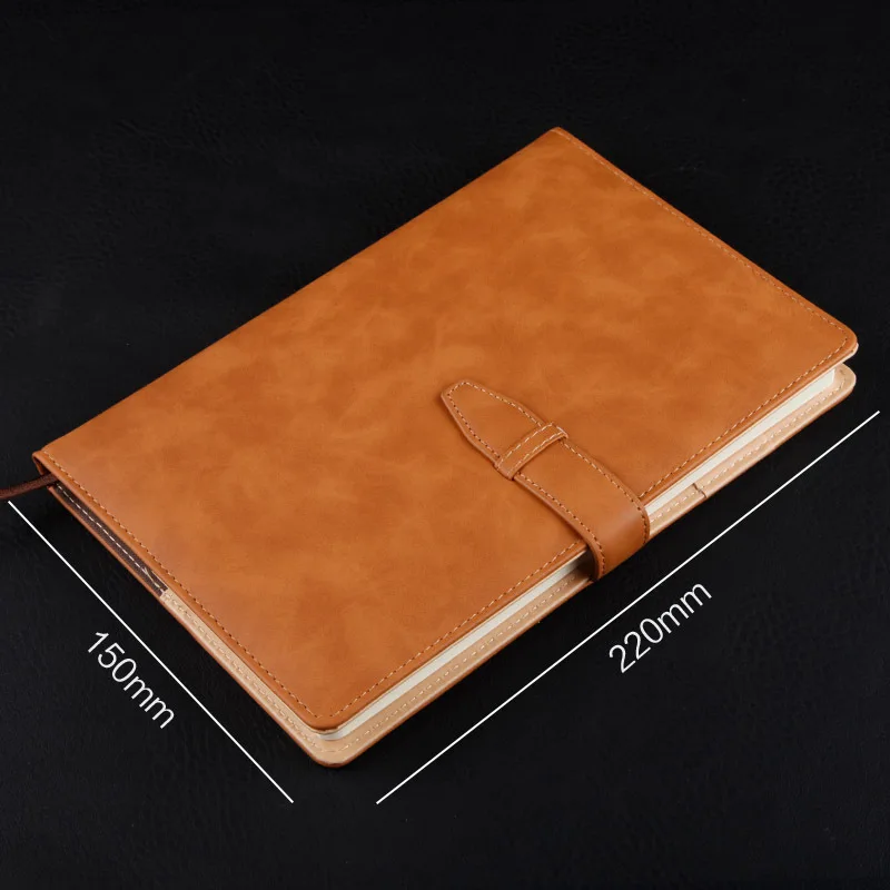 High Archives Business Affairs Notebook Gift Suit A5 Meeting Record Book Imitate Skin Notepad | Канцтовары для офиса и дома