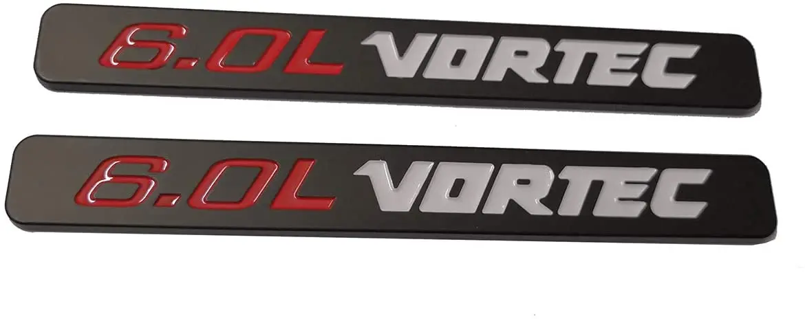 

2 шт., л, значок VORTEC, Эмблемы 3D (черный, белый)
