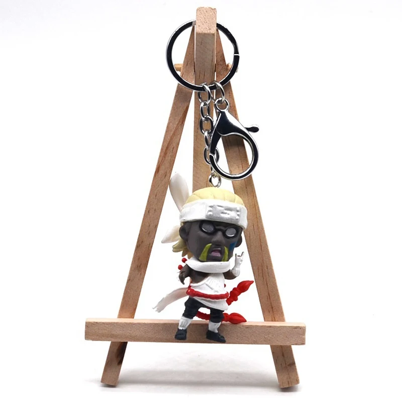 Брелок для ключей в стиле аниме Наруто Гаара Учиха Саске детская игрушка подарок