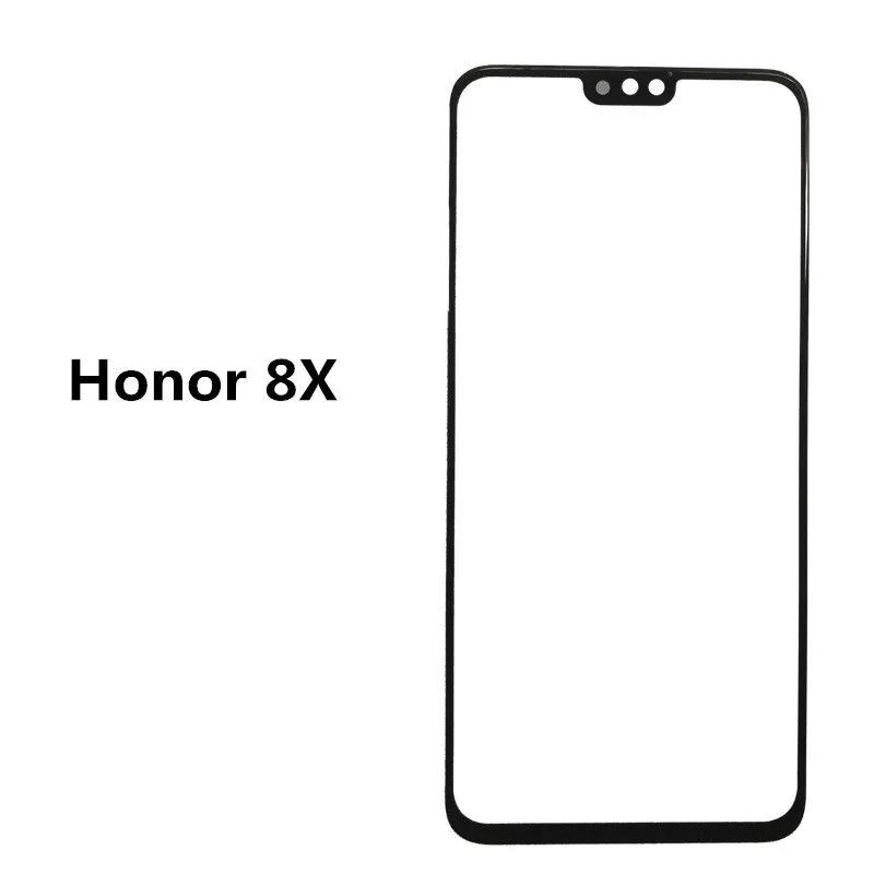 Honor8X внешний экран для huawei Honor 8X Передняя сенсорная ЖК-панель дисплей из стекла крышка объектива телефон Ремонт Замена частей
