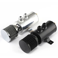 aluminum 10an oil catch can reservoir tank breather filter baffled kit black car air filters auto parts car accessories