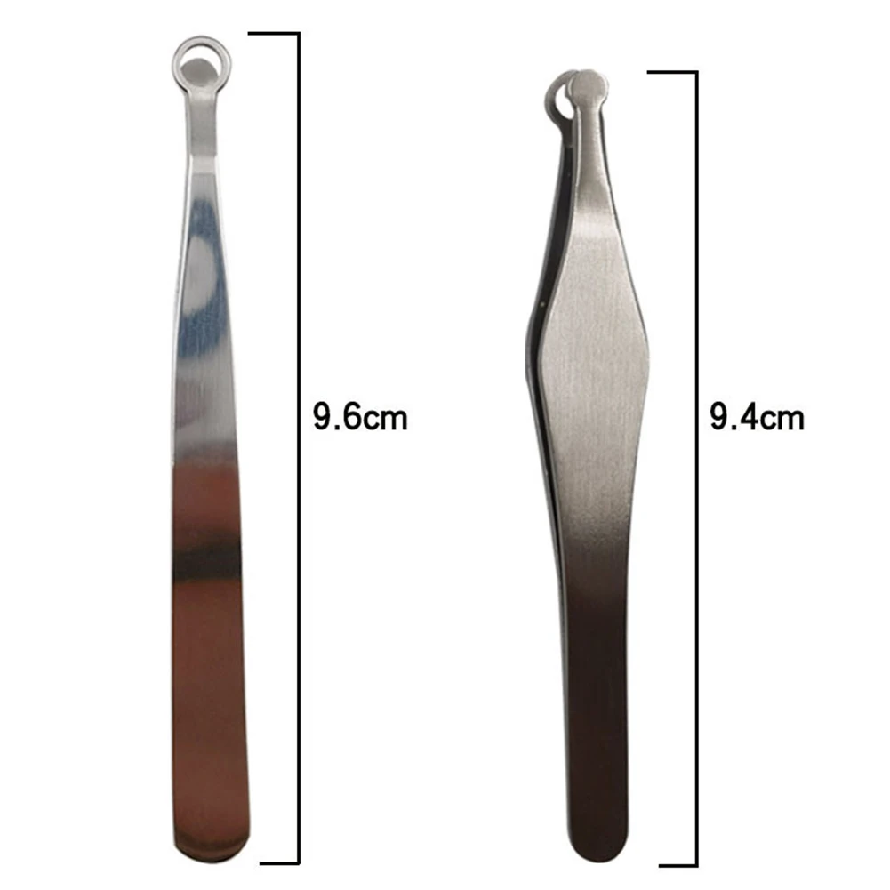 

Male and female universal nose hair trimming tweezers Nose hair trimmer steel manual trimming tweezers portable trimming tool