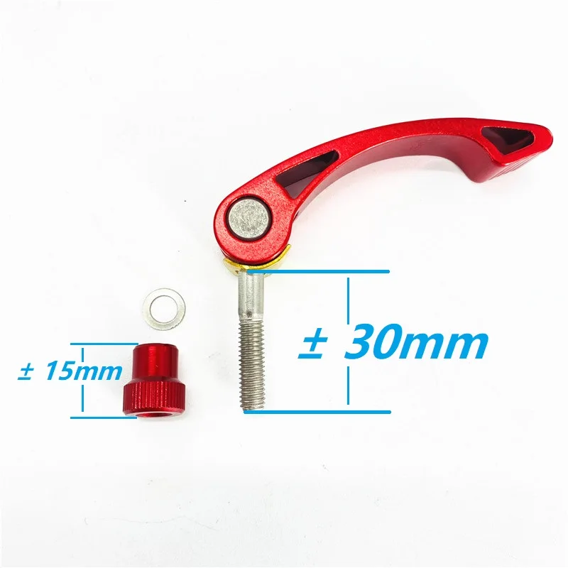 Складной велосипедный стержень быстросъемный рычаг алюминиевый сплав пряжки