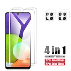 Защитное стекло HD для Samsung Galaxy A22, Защита экрана для Samsung A22, 4G, зеркальная защитная пленка для объектива камеры Sansung Galax A 22