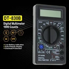 DT-830B мини карманный цифровой мультиметр 1999 отсчетов ACDC Ампер Вольт Ом тестер Амперметр Вольтметр мульти метр