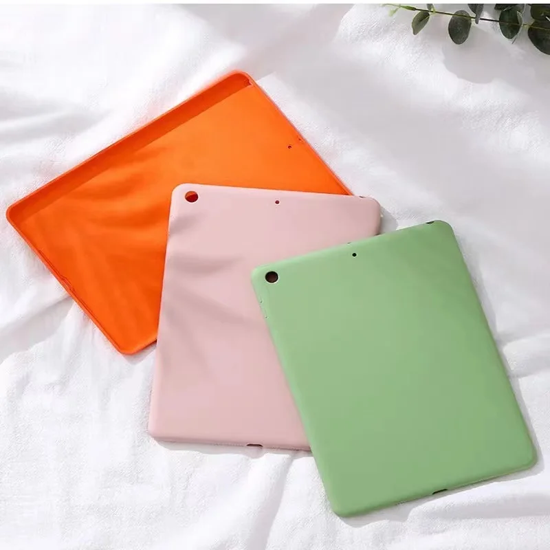 

Чехол для iPad Pro 2020 11 12,9 10,5, Чехол для iPad Mini 4 5 10,2 дюйма 2019 для iPad 7-го поколения, Оригинальный чехол из жидкого силикона