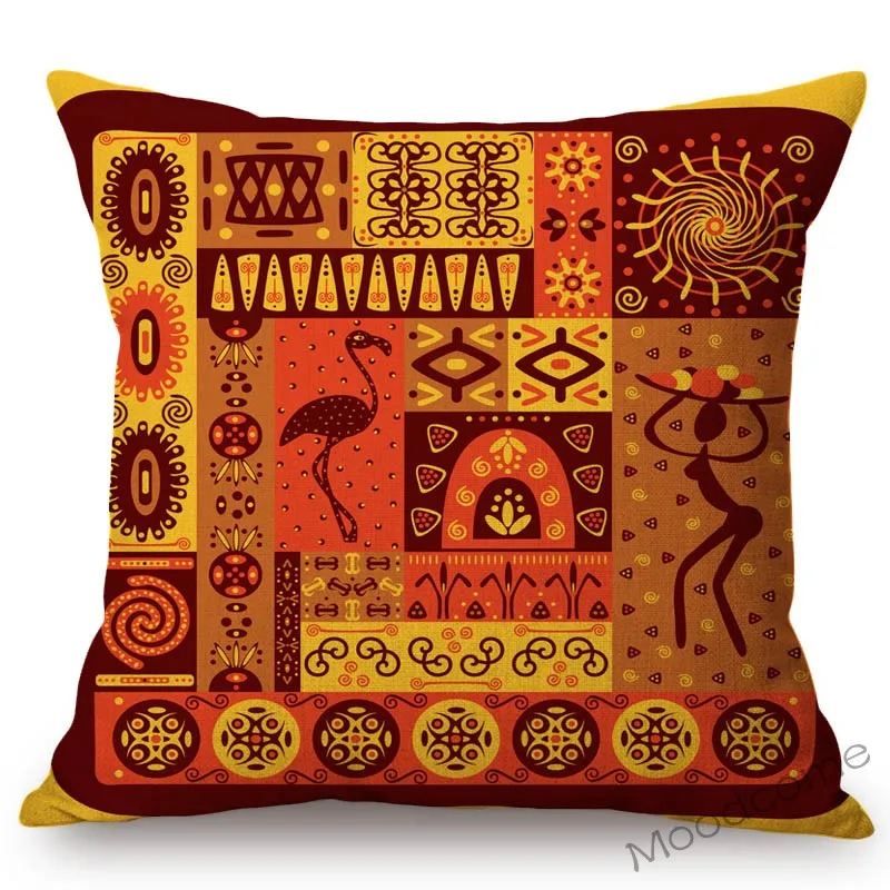 Геометрическая Африканская Этническая маска с узором традиционные дикие