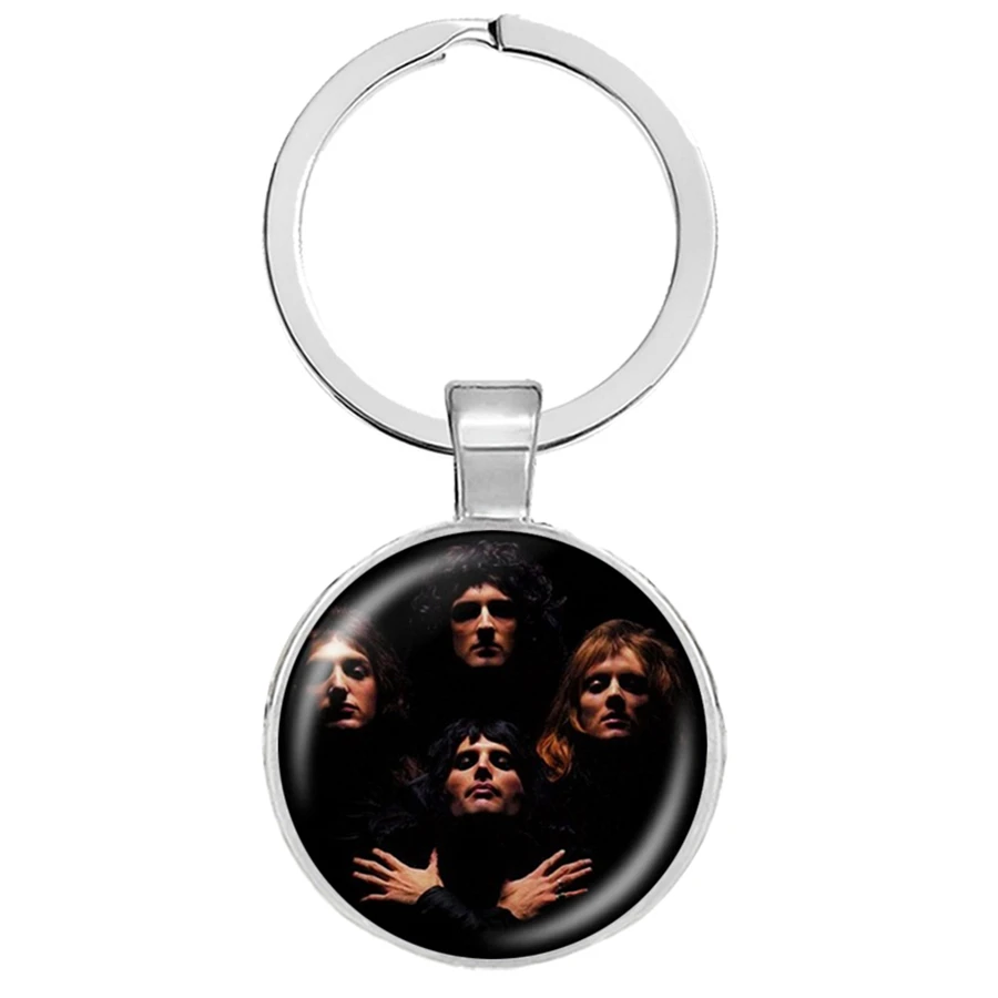 Классический рок группа queen брелки богемный Rhapsody ручной работы ключ Hoder ювелирные