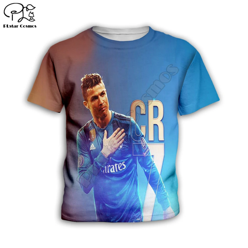 Толстовки с 3D-принтом Криштиану Роналду детские толстовки на молнии толстовка