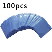 100pcs cd dvd double sided cover storage case plastic bag sleeve envelope provide storage protection for cd and dvd disc folder