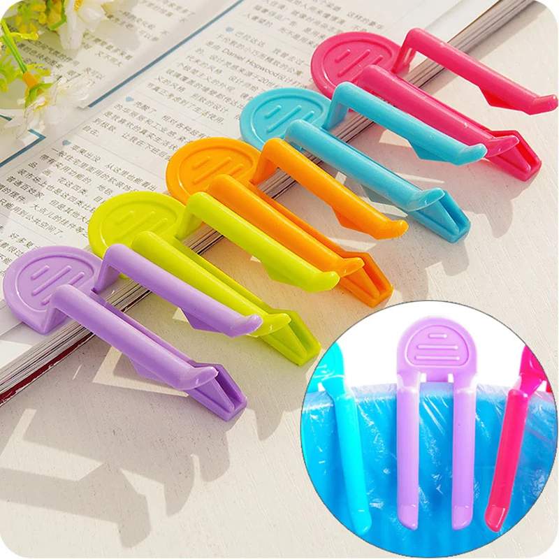 4 шт. пластиковый держатель для мусорного мешка Зажим мусорная корзина зажим