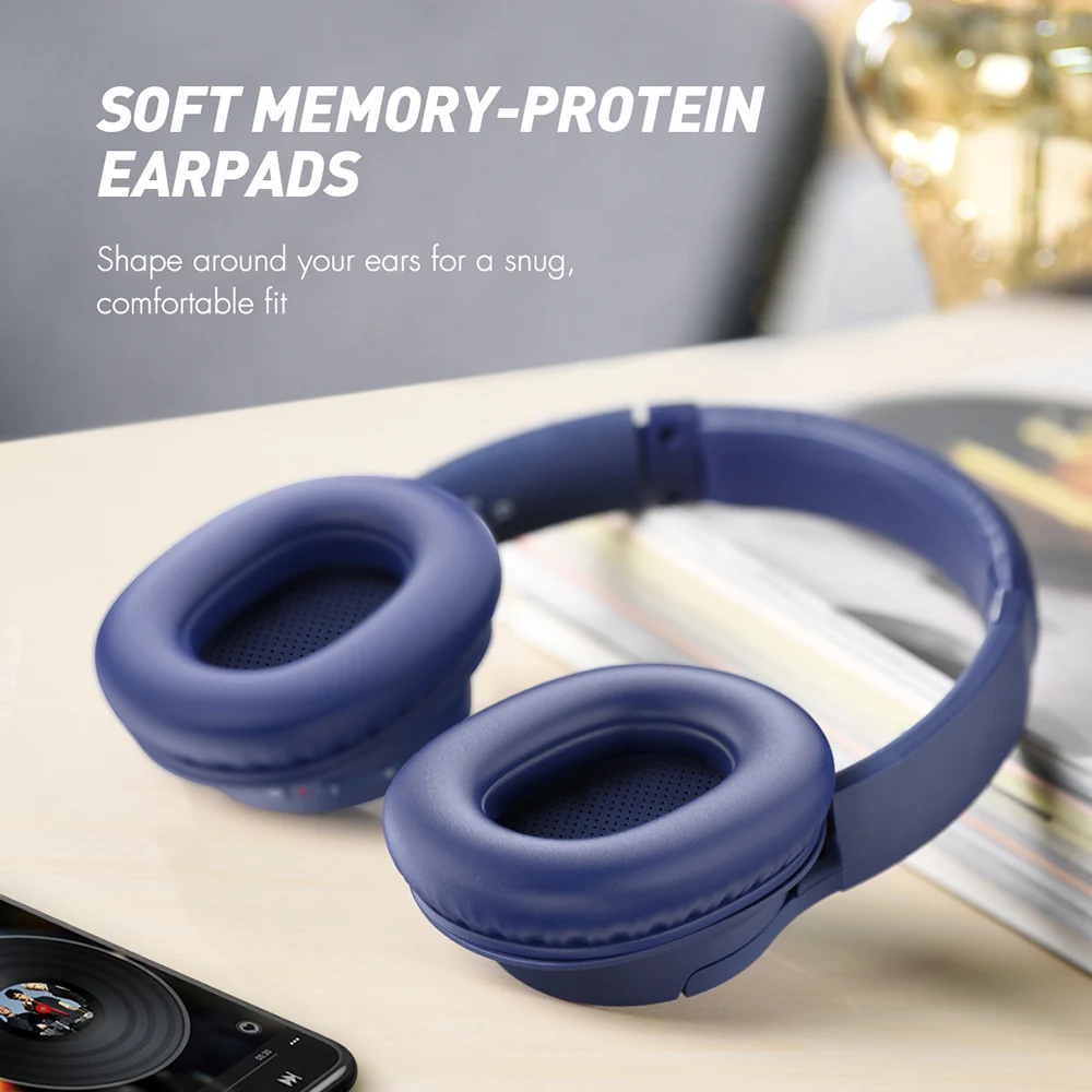 mpow h7 wireless headphones stereo bluetooth headphone wired wireless mode with microphone for tablet pc for xiaomi huawei ios free global shipping