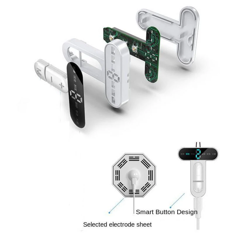 Бытовой Интеллектуальный мини шейный массажер импульсная терапия массажные