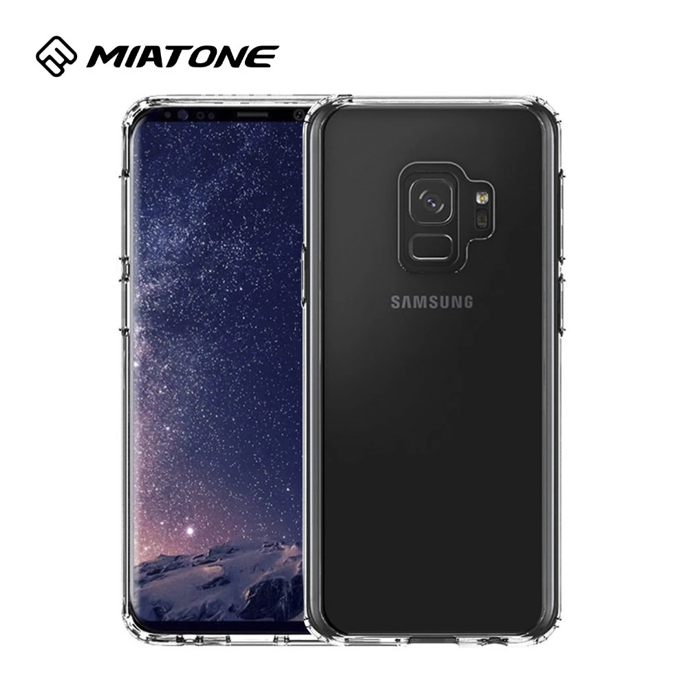 Чехол для Samsung Galaxy S9 Plus Прозрачный ударопрочный устойчивый к царапинам чехол