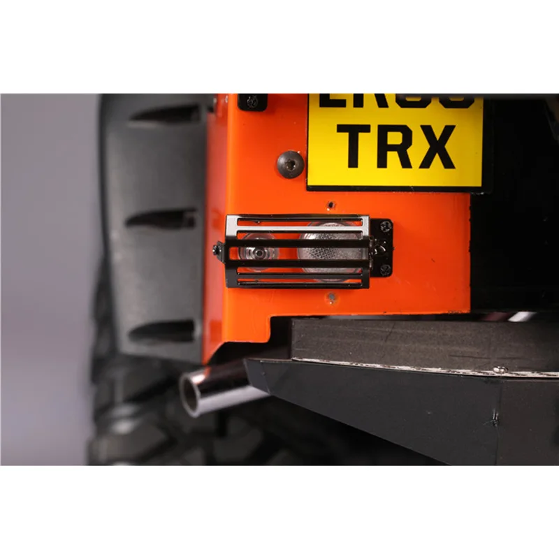 Metal Front & Rear Protective Lampshade Guard Grille for 1/10 RC Crawler Car Traxxas TRX-4 TRX4 Defender | Игрушки и хобби