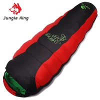 jungle king 2017 thickening fill four holes cotton sleeping bag outdoor camping mountaineering special camping bag movement 0901