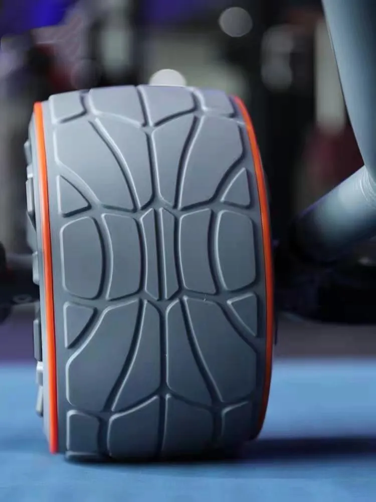 Устройство для тренировки пресса и фитнеса с колесиком для дома для мужчин и женщин, помогающее снизить живот.