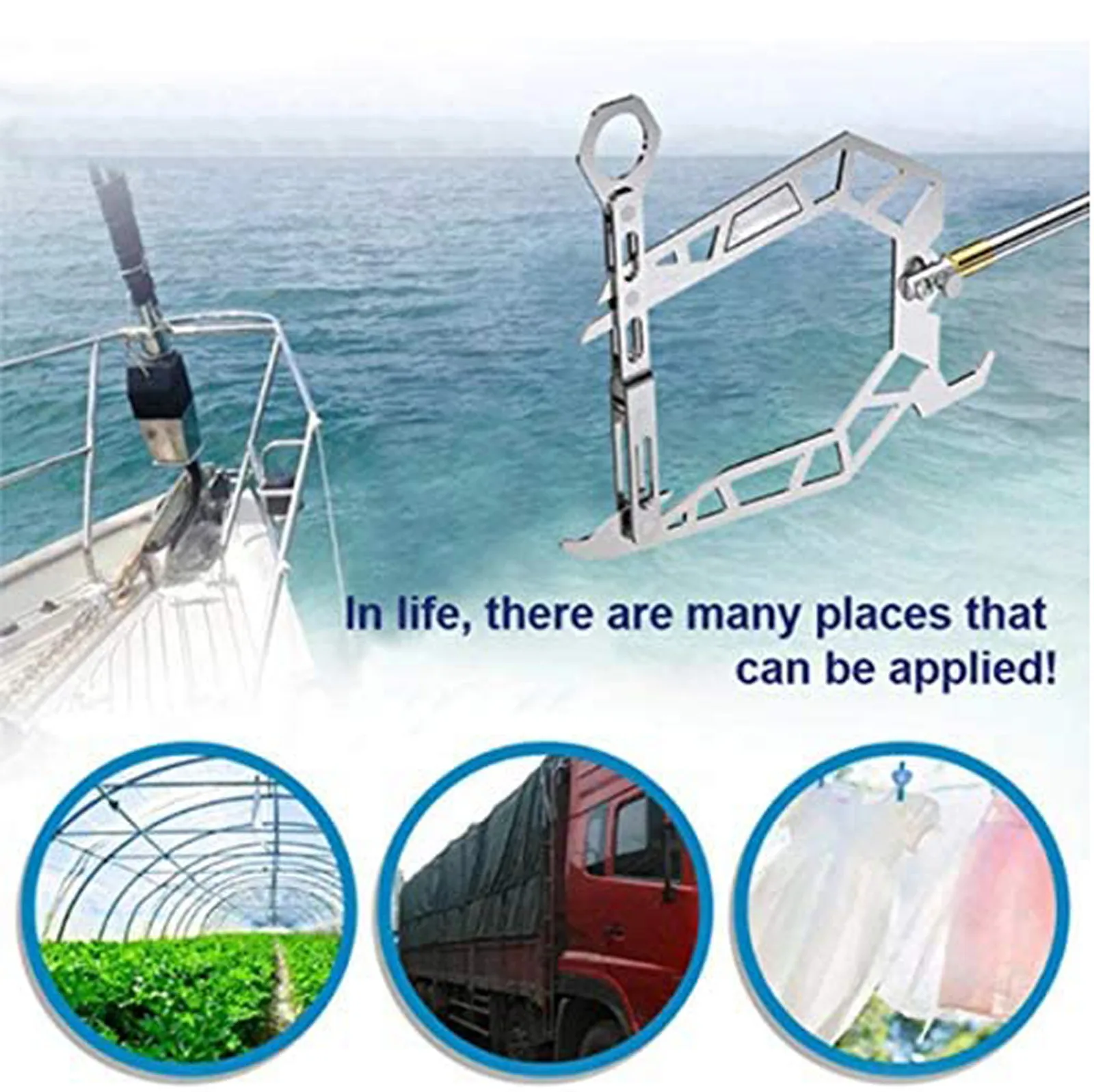 

Free Shipping The Hook Mooring easy Long-distance Threader For Home Outdoor Parking threader Multifunctional hook Enhebrador