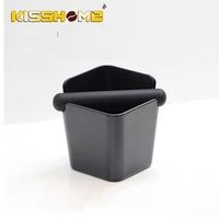 anti slip espresso knock box shock absorbent durable barista coffee knock box container coffee grind dump bin waste bin