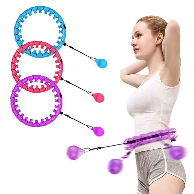 

Waist Abdominal Smart Sport Hoops Detachable Adjustable Auto-Spinning Hoop Thin Exercise Gym Fitness Equipment Home Training