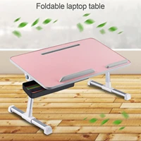 aluminum alloy laptop table computer folding table portable adjustable desk notebook stand for bed sofa laptop table