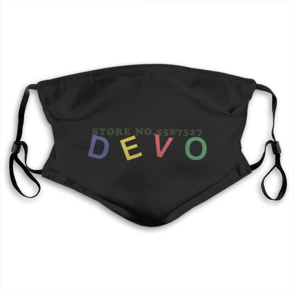 

Devo Rock Band 70S White Size Fashion Funny Reusable Masks