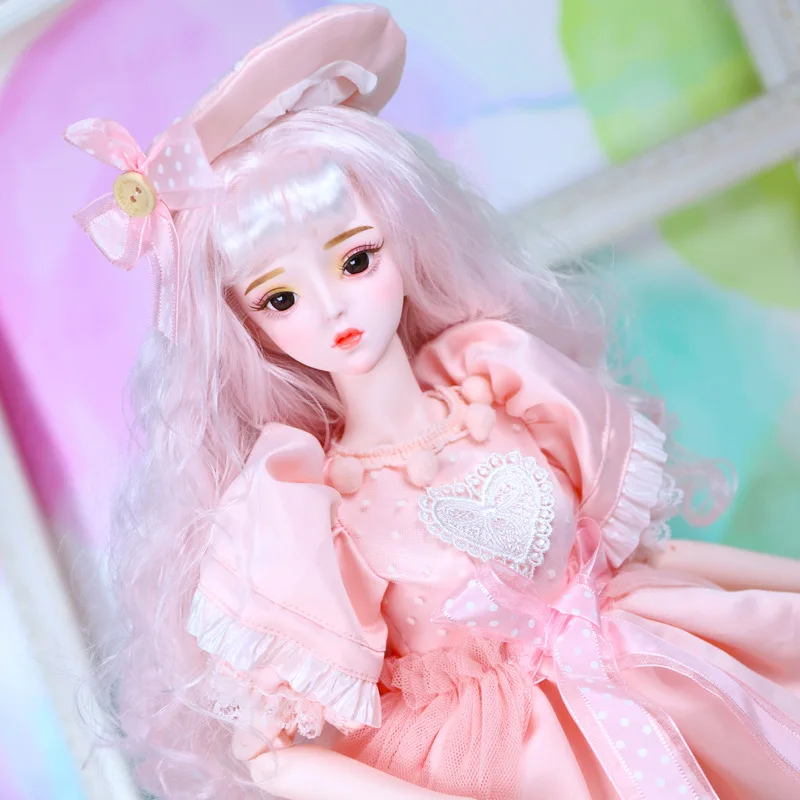 1/3 BJD куклы Fairyland девушки Cass одет полный комплект механическое соединение тела 62