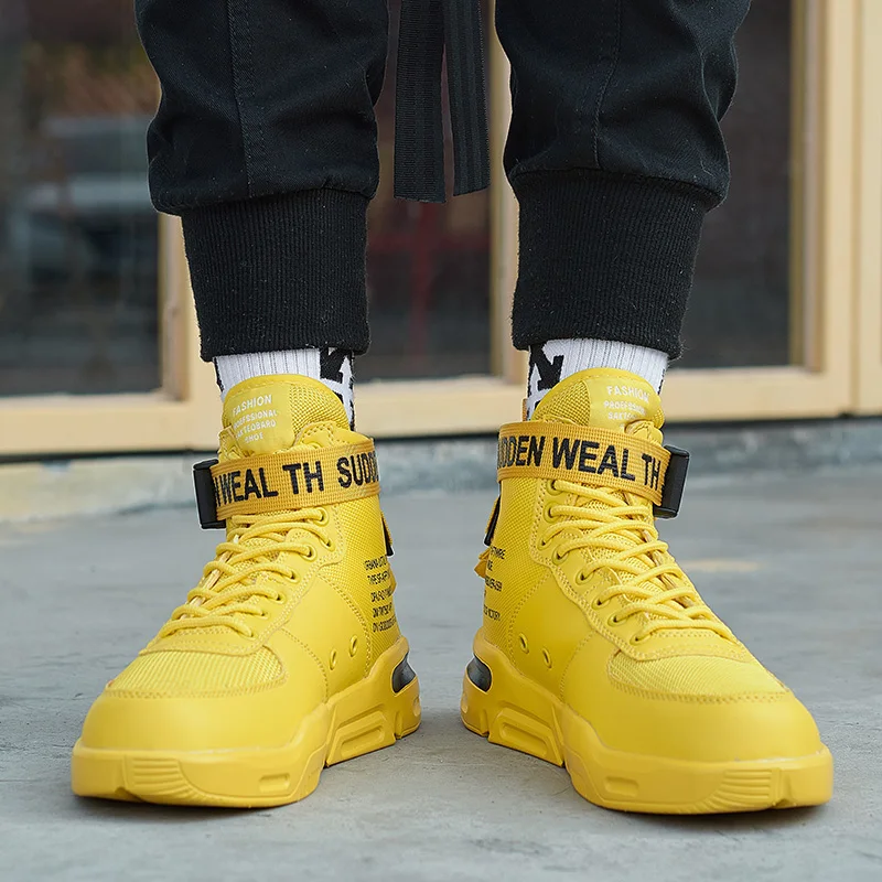 Мужская повседневная обувь с воздушной подушкой размера плюс Мужские дышащие