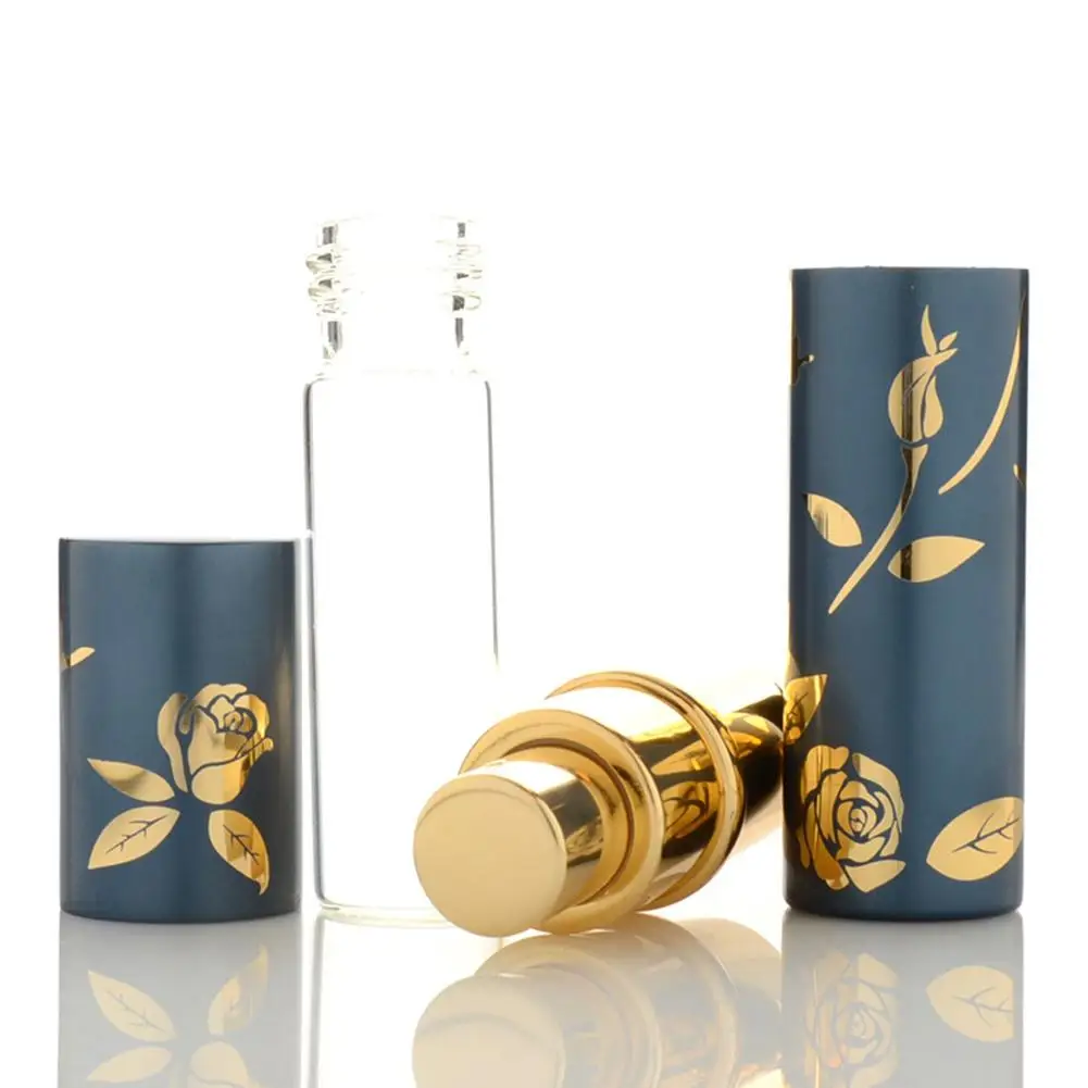 25 мл портативная Мини дорожная многоразовая бутылка с сердечком металлическая