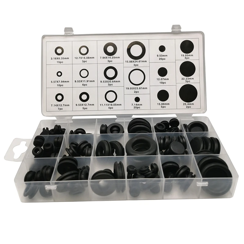 

125 шт., уплотнительные кольца из нитриловой резины