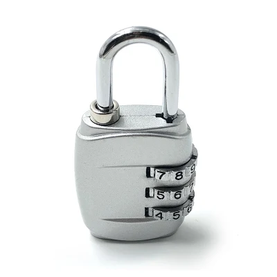 YEELOCK Fingerprint Lock Smart Padlock Thumbprint Door Padlocks Portable Anti-Theft Fingerprint Lock For Xiaomi Eco-System Brand - Цвет: silver password
