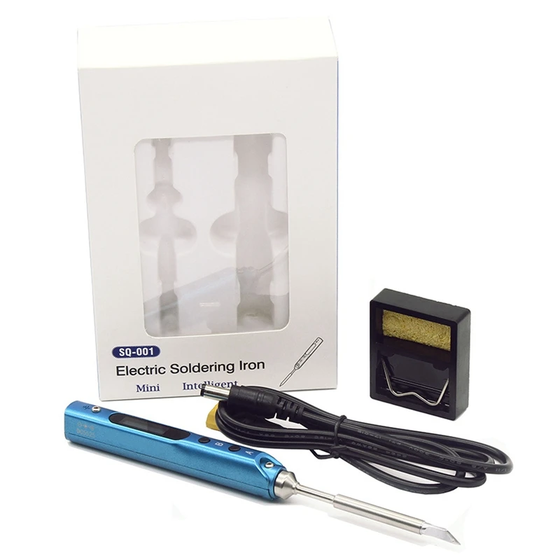 

100-400 Degree Constant Temperature Adjustable SQ-001 Smart Portable 65W Electric Soldering Iron 12-24V Power