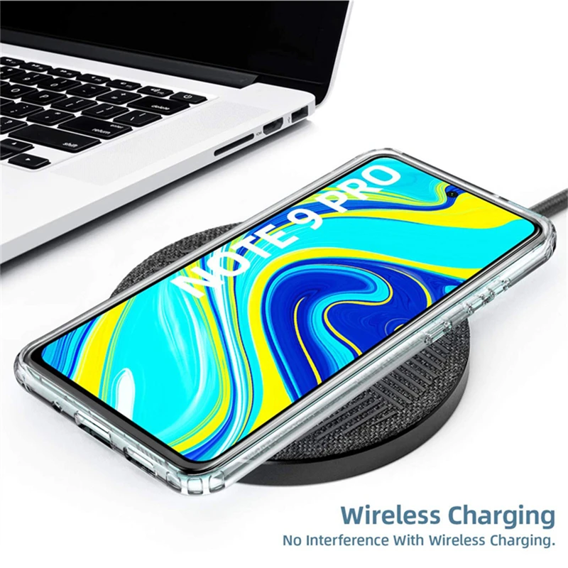 Чехол для сотового телефона Xiaomi Redmi Note 10 Pro Max 9S 8T 7 9T 9A 9C 8A 7A 6A 5 Plus K30 K20 прозрачный