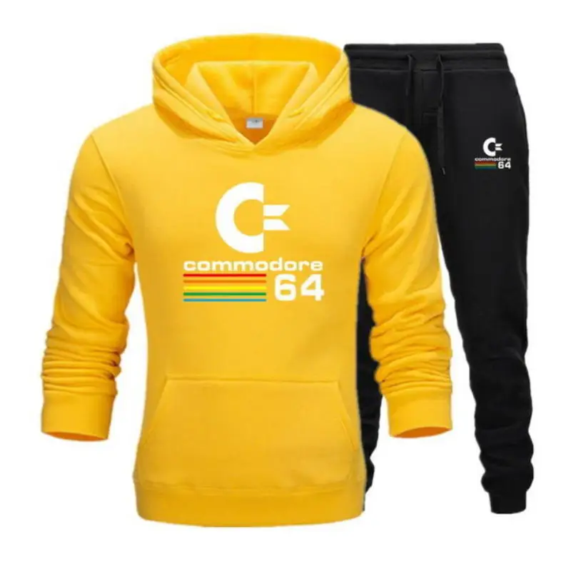

Men's suit water drop sports hoodie+pants Harajuku wholesale sportswear casual sweatshirt sportswear plus 3XL