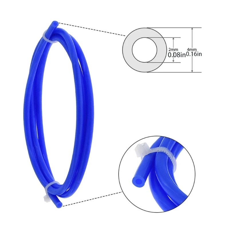 

Blue PTFE Tube Teflonto Bowden Tube 1.75mm Filament Portable Pipe Cutter Blade Cutting Tools for 3D Printer Accessories