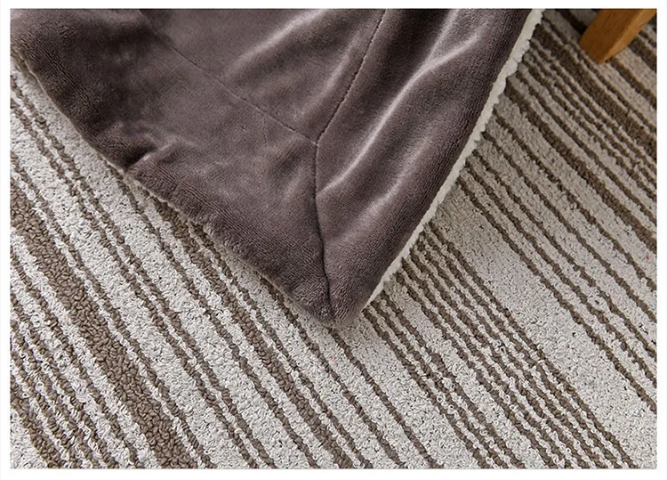 Супермягкое плюшевое одеяло в скандинавском стиле толстое покрывало s для