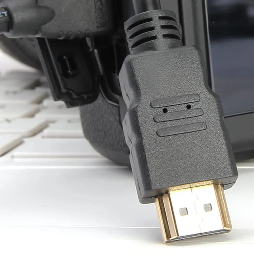 1 м 5 2 3 высокоскоростной позолоченный HDMI к MINI штекер Male-Male кабель 4 Версия 1080p 3D для