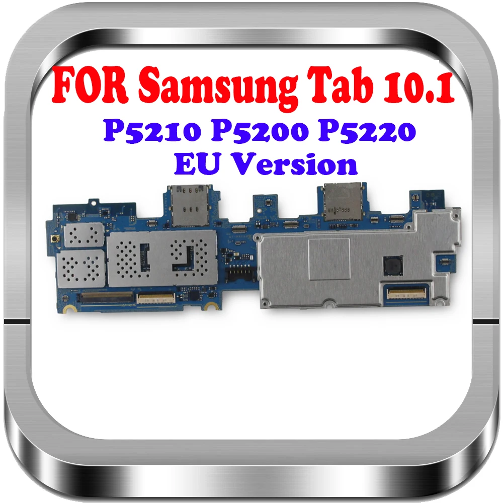 100% оригинал для Samsung Galaxy Tab 3 10 1 P5210 P5200 Wi Fi и 3G материнская плата (версия ЕС)