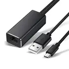 Ethernet-адаптер для Google HomeChromecast Ultra 480 Мбитс Micro USB 2,0 к RJ45 NIC, линия конверсии