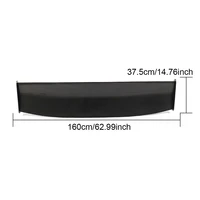 Car-styling Unpainted black Fiberglass GT 86 BRZ Rear Trunk wing spoiler For Subaru BRZ  Toyota FT86 GT86 Scio 2013-2016