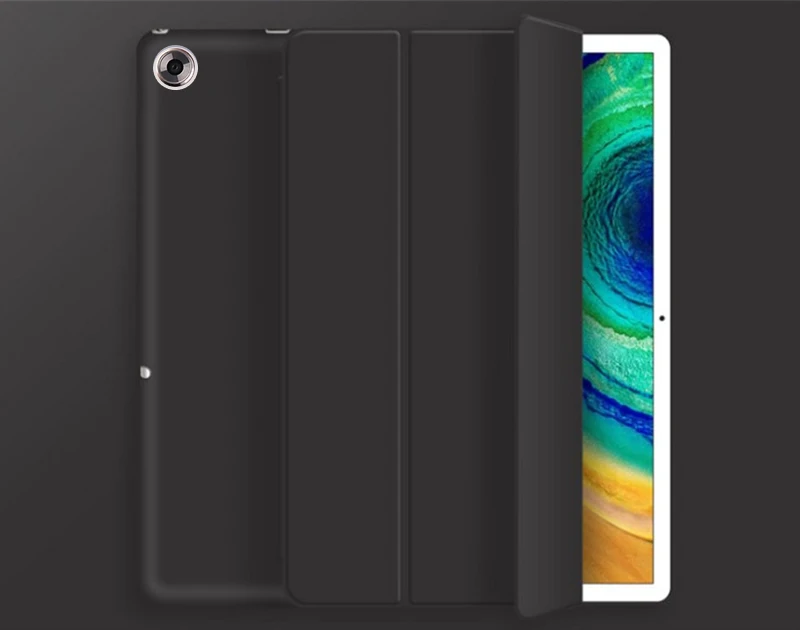 Чехол Funda для Huawei MediaPad M5 lite 8 0 JDN2-AL00 Силиконовая задняя Подставка планшета huawei +