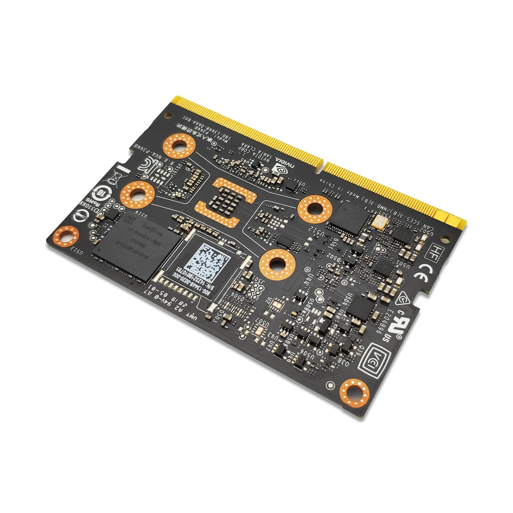 NVIDIA Jetson Nano Module B LPDDR4 16GB eMMC articial Intelligence глубокое обучение AI Computing поддержка PyTorch