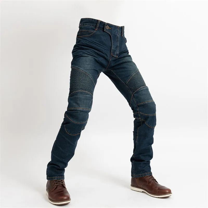 Гибкий классические женские мотоциклетные сапожки узкие джинсы деним брюки для