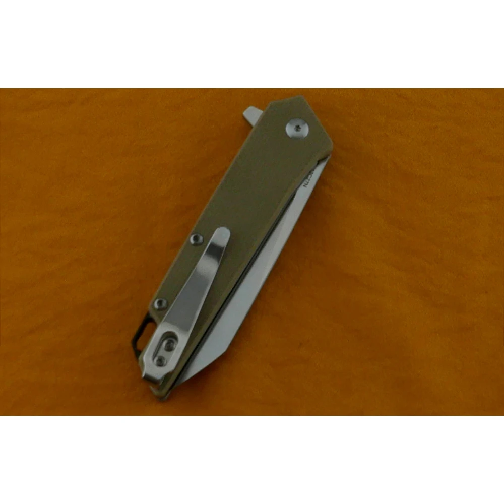 

folding knife 12C27N blade G10+ steel handle tactical outdoor hunting self-defense survival EDC tool pocket fruit knife