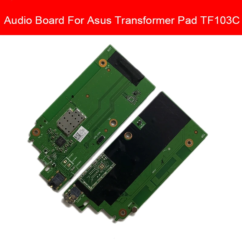 Разъем для наушников и аудио разъем плата гибкий кабель Asus Transfermor Pad TF103C телефон