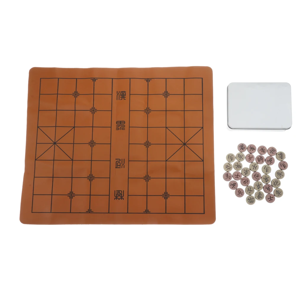 

Xiangqi Chinese Chess Board Folding Portable Funny Board Game For Travel