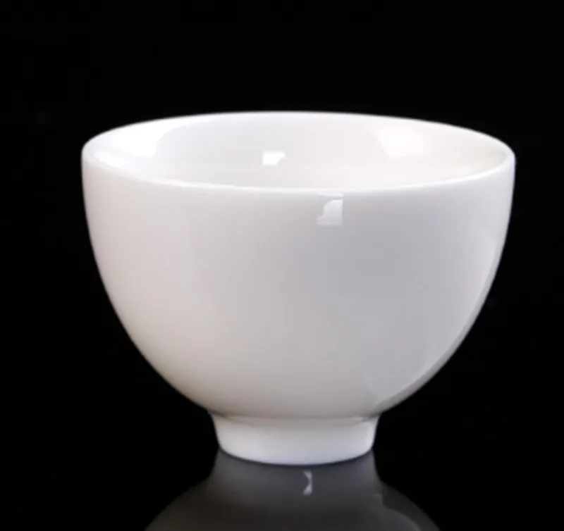 Высококачественная керамическая чашка ручной работы чисто белый фарфор Zen